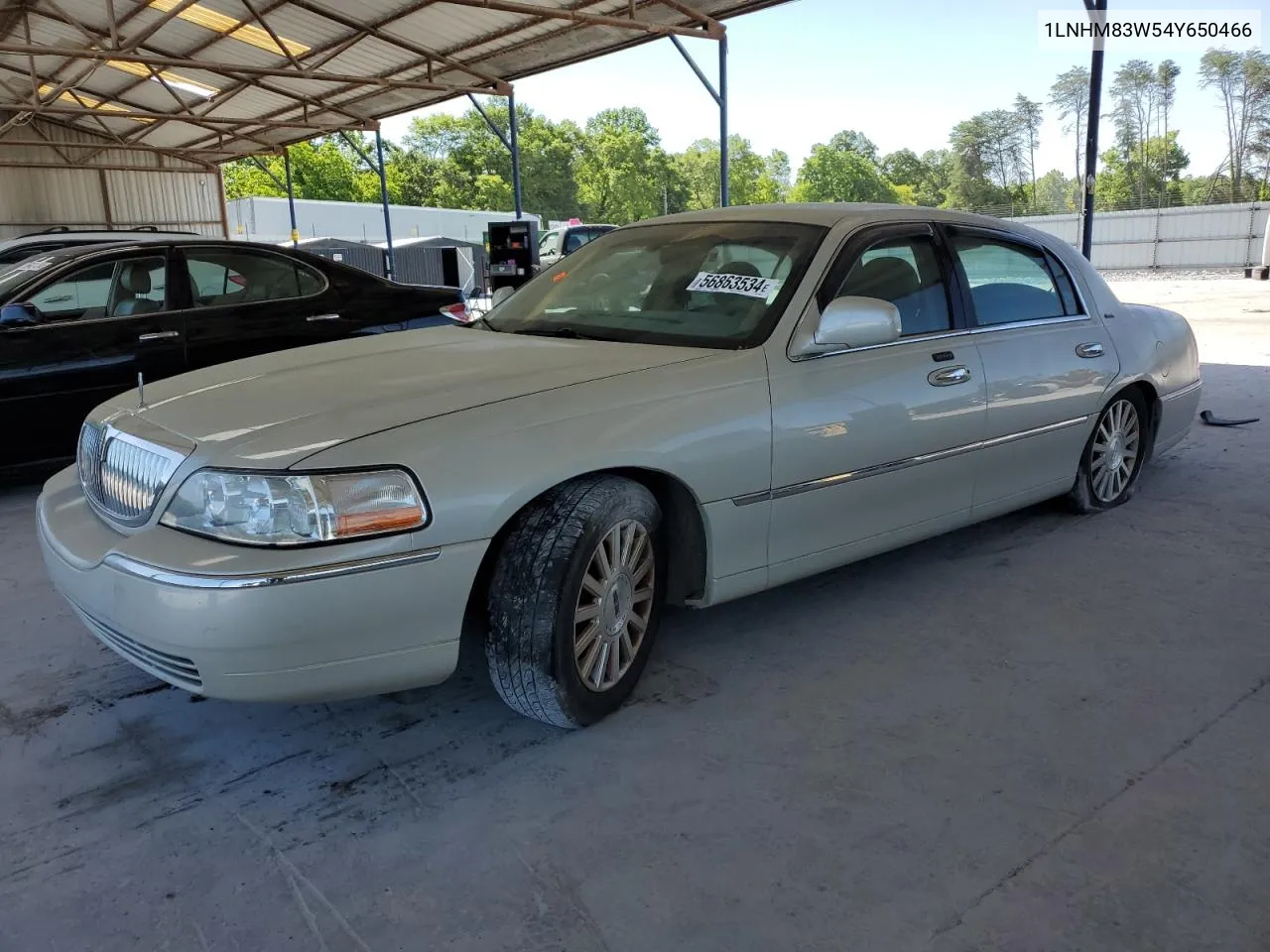 2004 Lincoln Town Car Ultimate VIN: 1LNHM83W54Y650466 Lot: 56863534