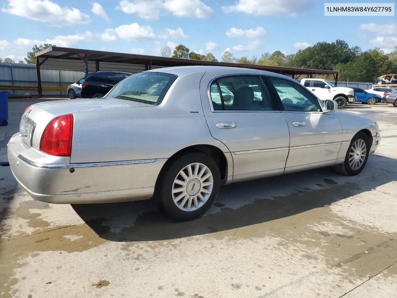 2004 Lincoln Town Car Ultimate VIN: 1LNHM83W84Y627795 Lot: 77103693