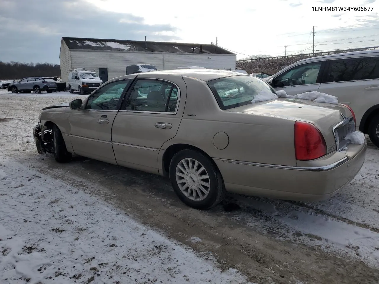 2004 Lincoln Town Car Executive VIN: 1LNHM81W34Y606677 Lot: 77563303