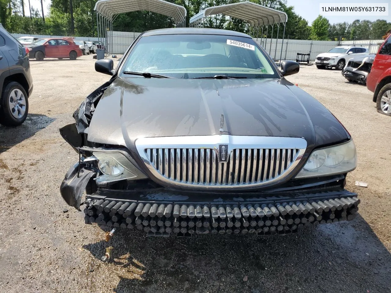 2005 Lincoln Town Car Signature VIN: 1LNHM81W05Y631733 Lot: 54035614