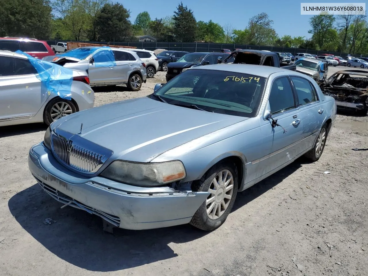 2006 Lincoln Town Car Signature VIN: 1LNHM81W36Y608013 Lot: 51615174