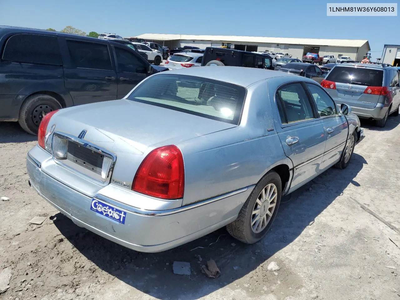 2006 Lincoln Town Car Signature VIN: 1LNHM81W36Y608013 Lot: 51615174