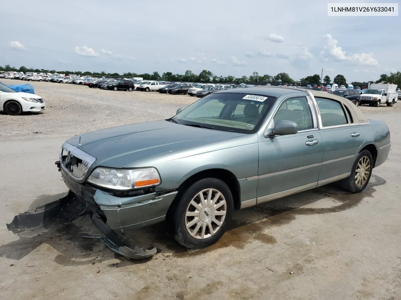 1LNHM81V26Y633041 2006 Lincoln Town Car Signature