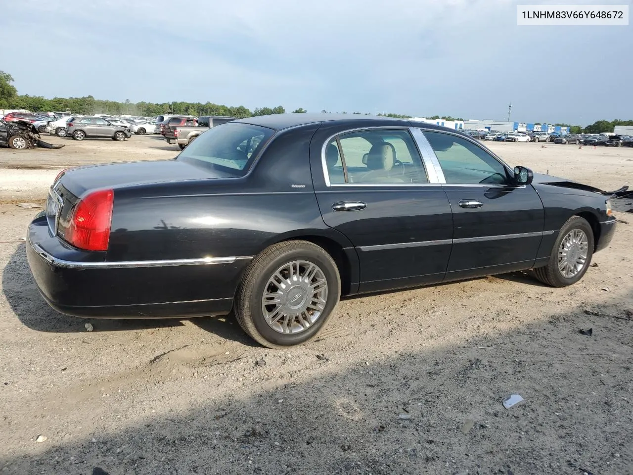 2006 Lincoln Town Car Designer VIN: 1LNHM83V66Y648672 Lot: 54620514