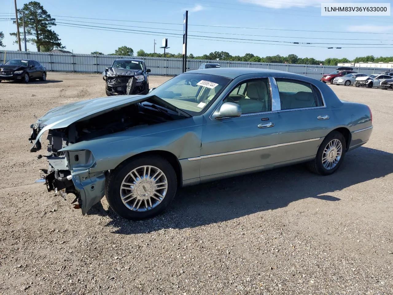 2006 Lincoln Town Car Designer VIN: 1LNHM83V36Y633000 Lot: 55886744