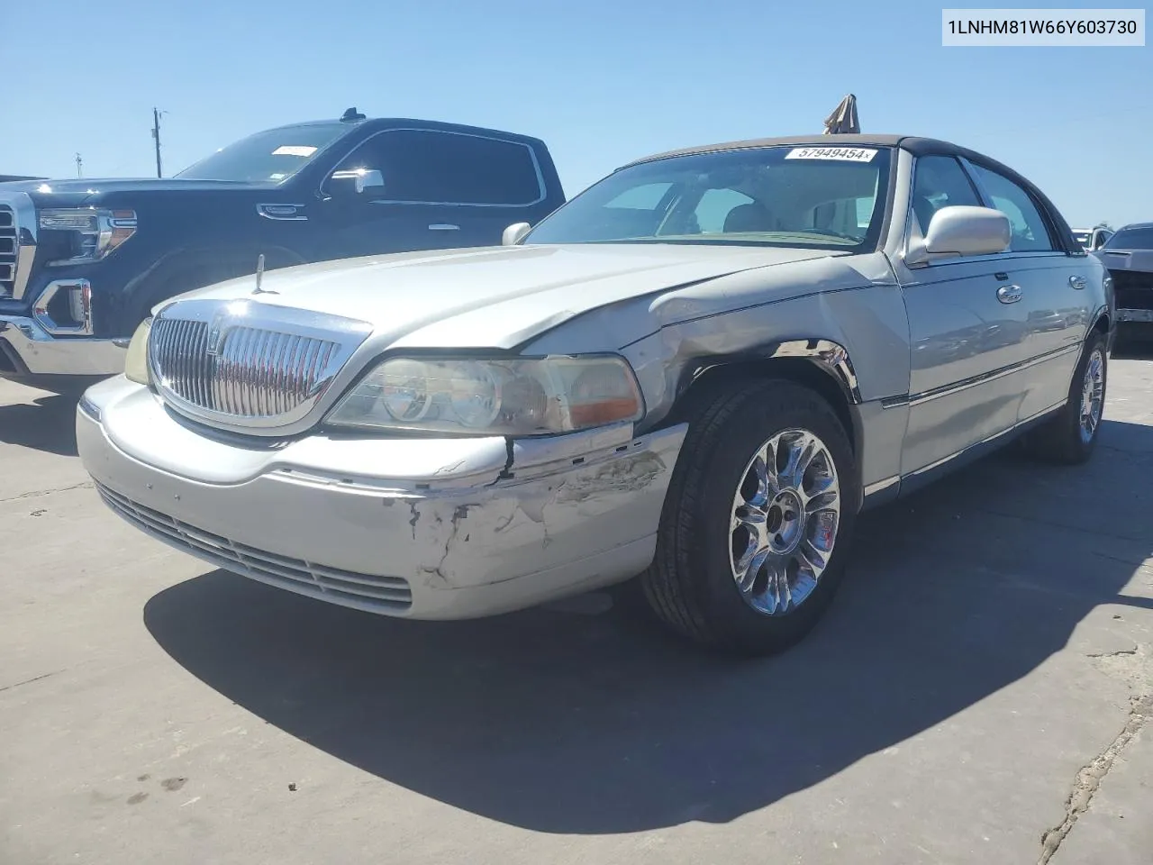 2006 Lincoln Town Car Signature VIN: 1LNHM81W66Y603730 Lot: 57949454