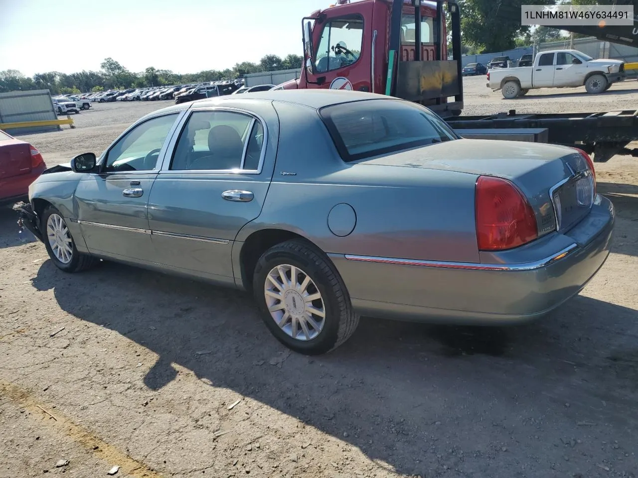 1LNHM81W46Y634491 2006 Lincoln Town Car Signature