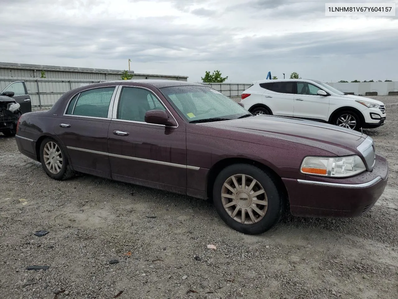 1LNHM81V67Y604157 2007 Lincoln Town Car Signature