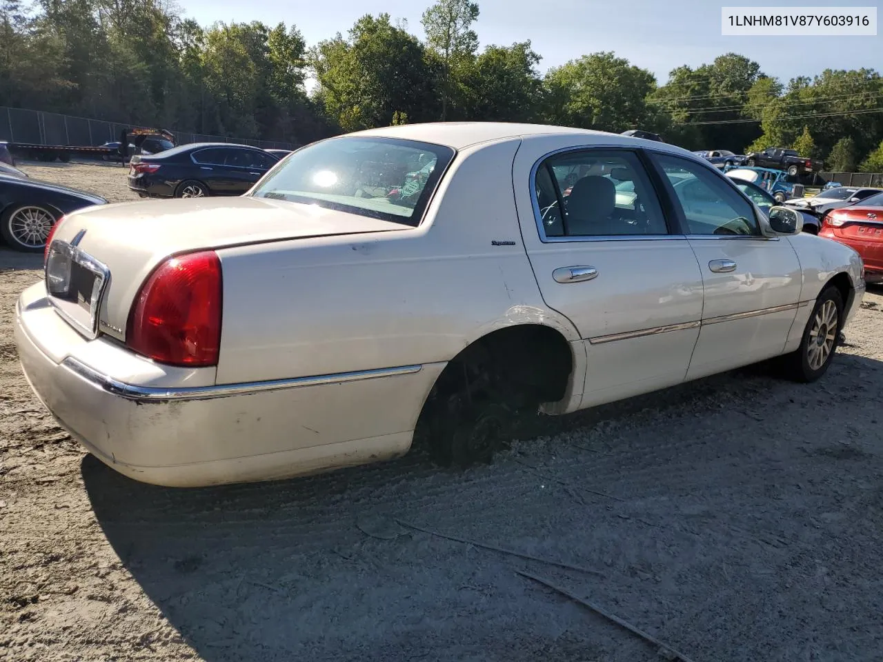 2007 Lincoln Town Car Signature VIN: 1LNHM81V87Y603916 Lot: 69782834