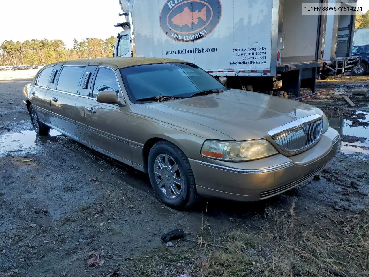 1L1FM88W67Y614291 2011 Lincoln Town Car