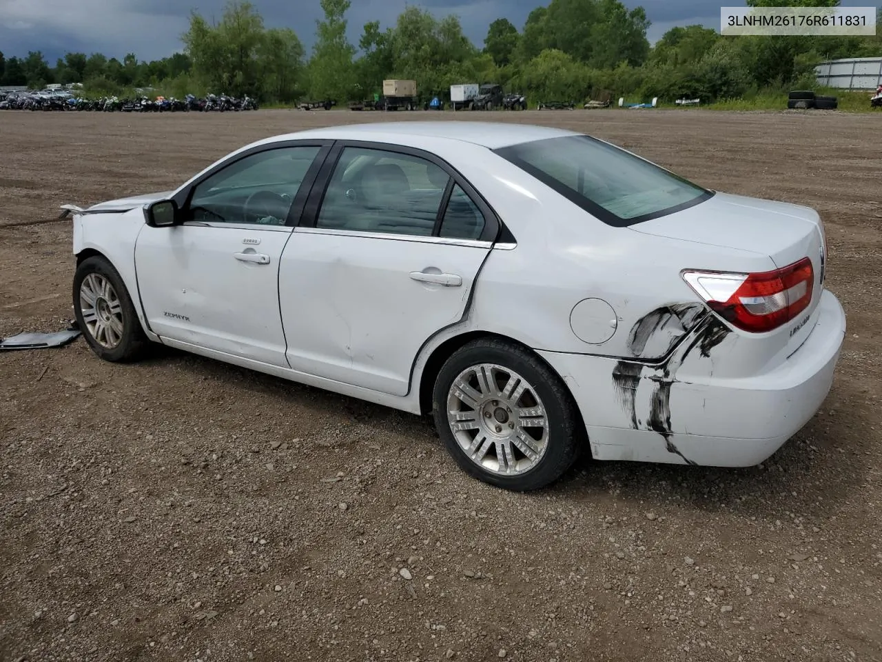 2006 Lincoln Zephyr VIN: 3LNHM26176R611831 Lot: 62646644