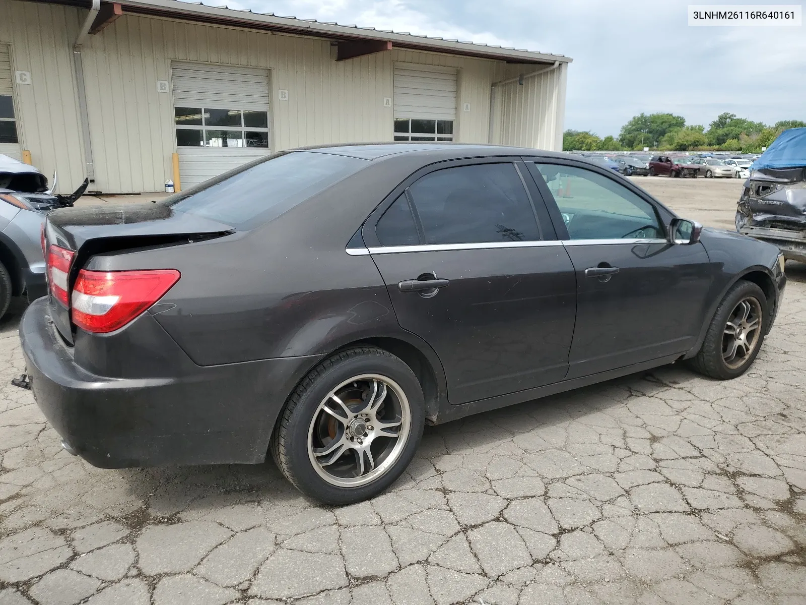 2006 Lincoln Zephyr VIN: 3LNHM26116R640161 Lot: 63756844