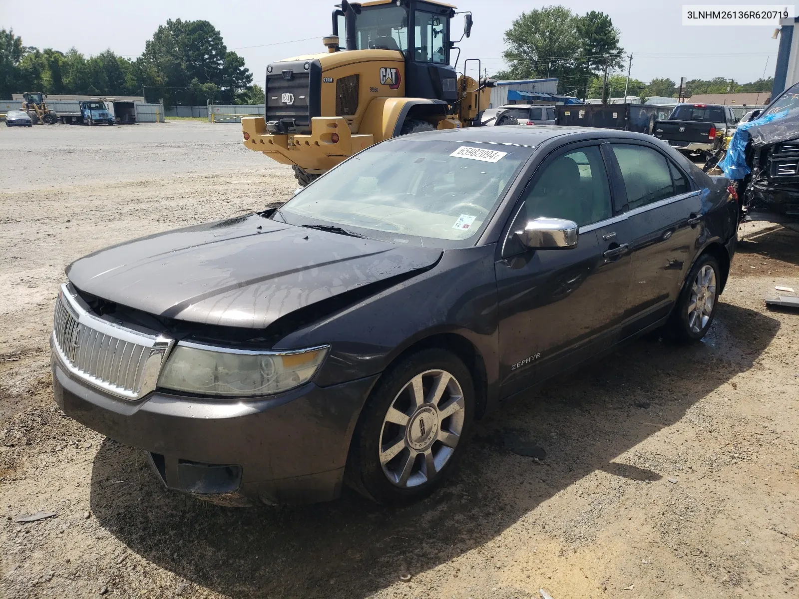 2006 Lincoln Zephyr VIN: 3LNHM26136R620719 Lot: 65982094