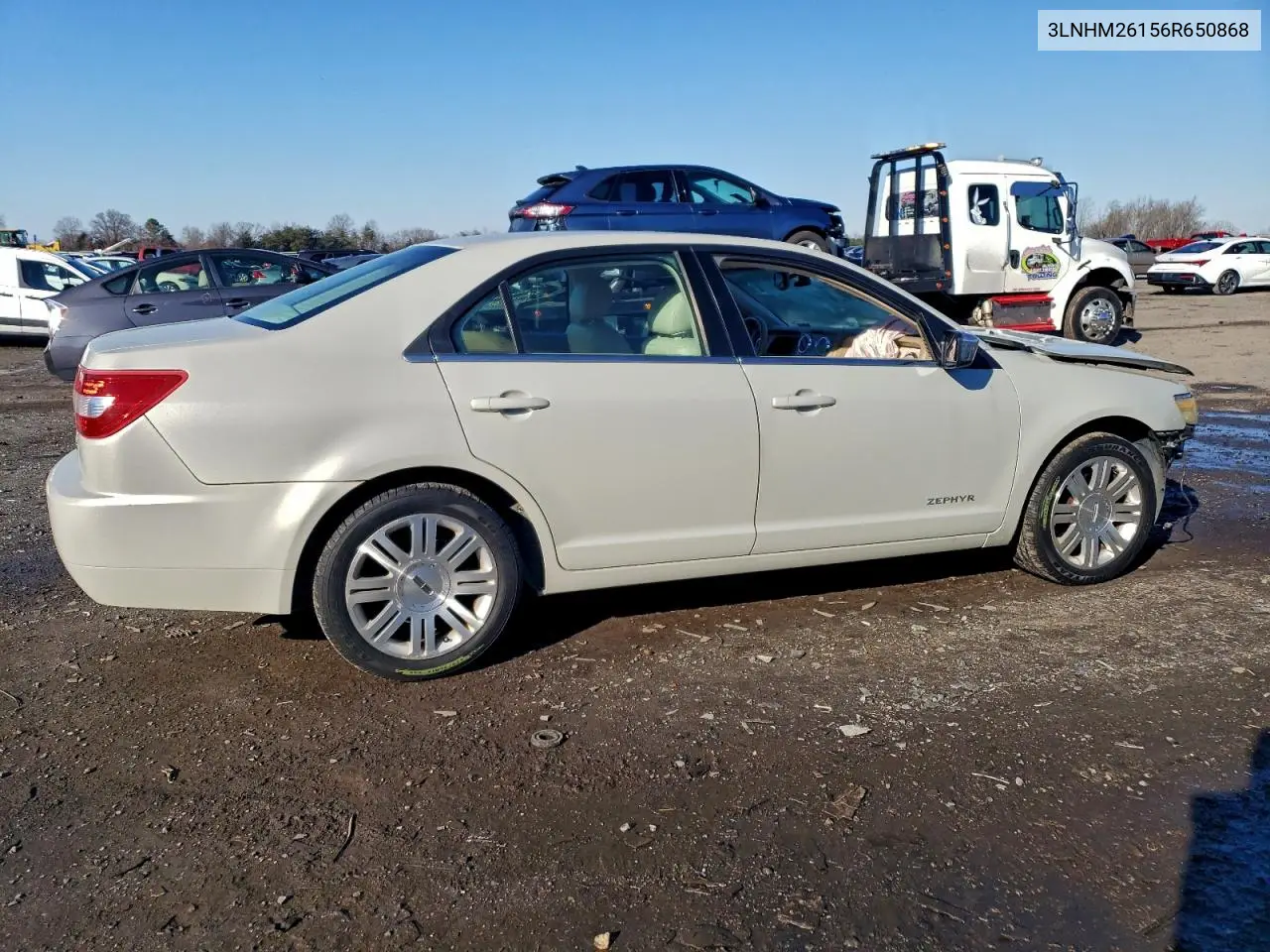 3LNHM26156R650868 2006 Lincoln Zephyr