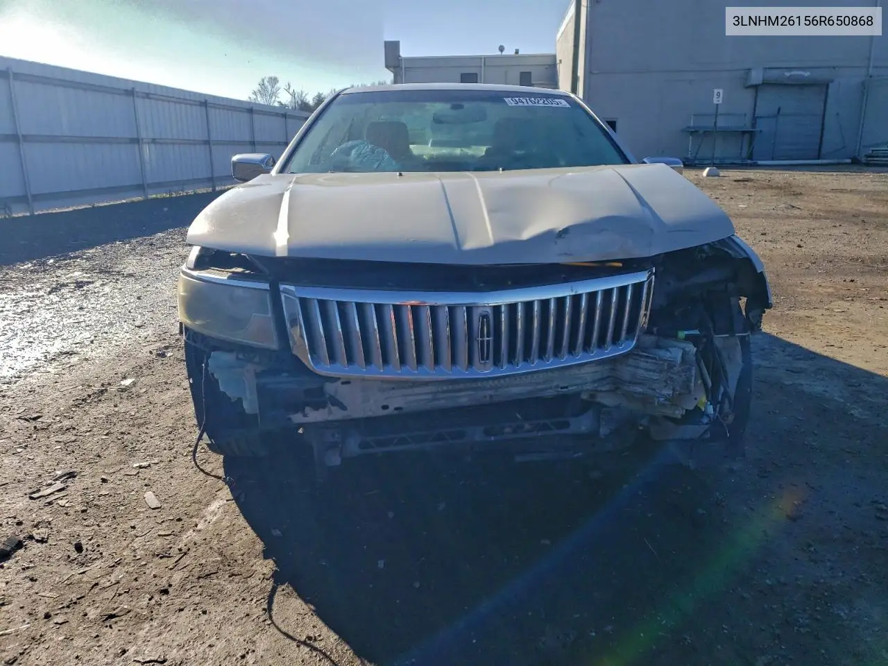 3LNHM26156R650868 2006 Lincoln Zephyr