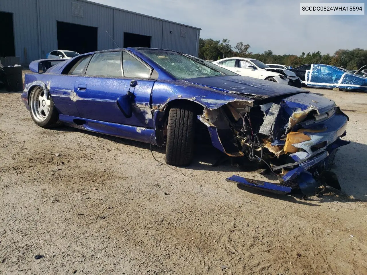 SCCDC0824WHA15594 1998 Lotus Esprit