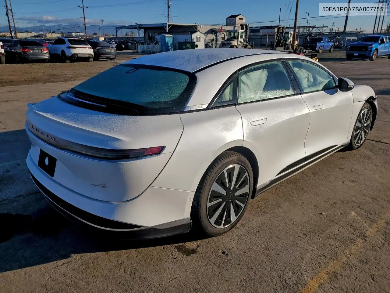 50EA1PGA7SA007755 2025 Lucid Motors Air Pure