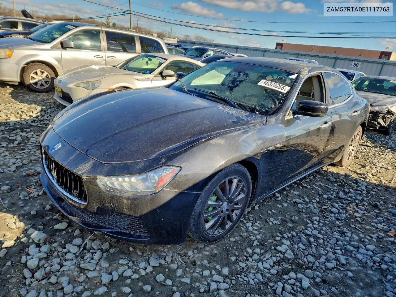 ZAM57RTA0E1117763 2014 Maserati Ghibli S