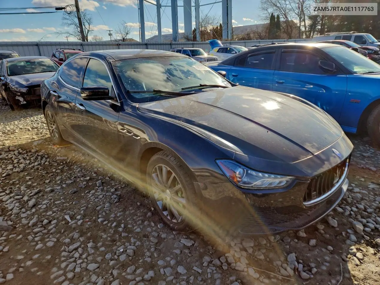 ZAM57RTA0E1117763 2014 Maserati Ghibli S