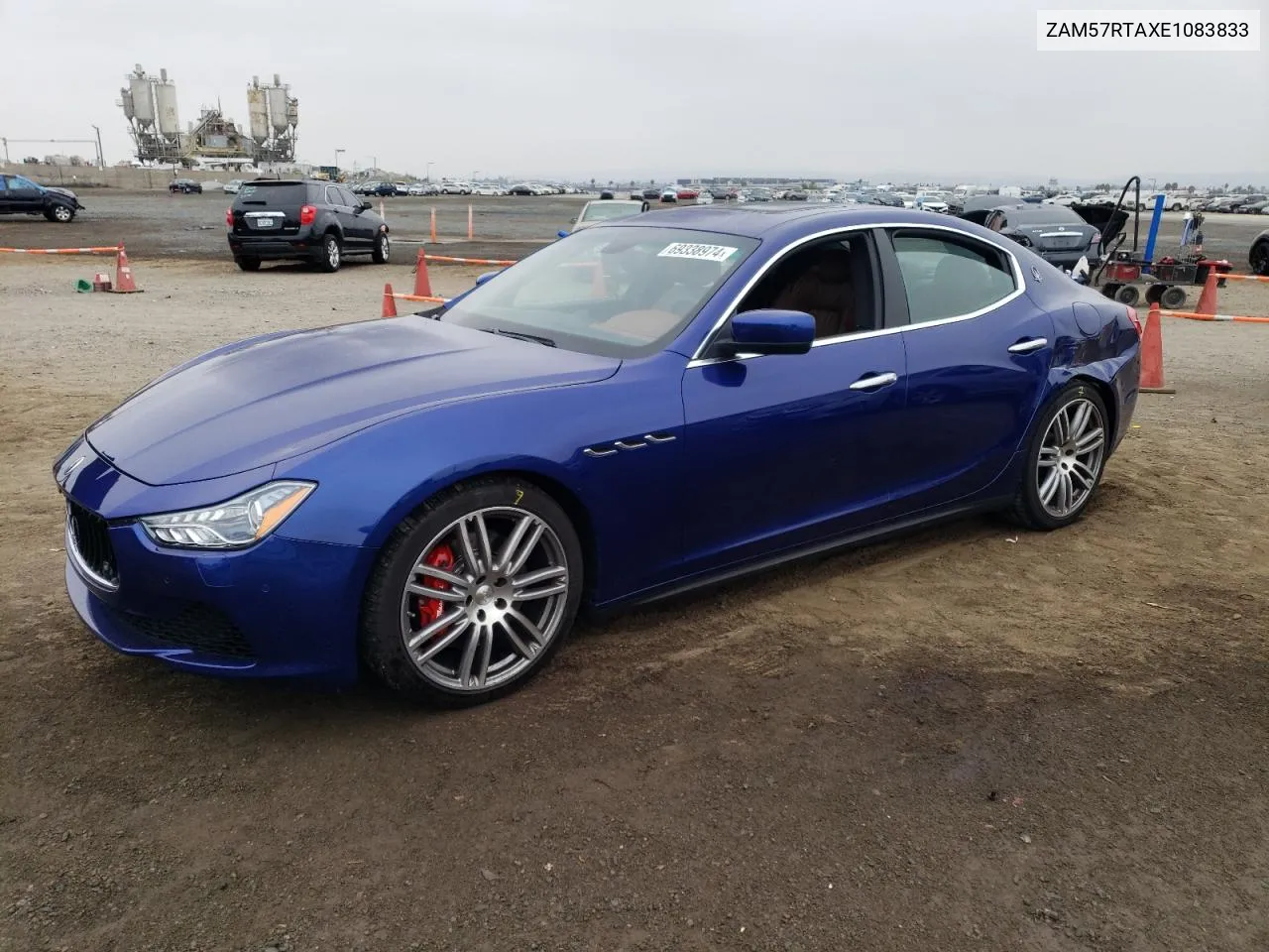 ZAM57RTAXE1083833 2014 Maserati Ghibli S