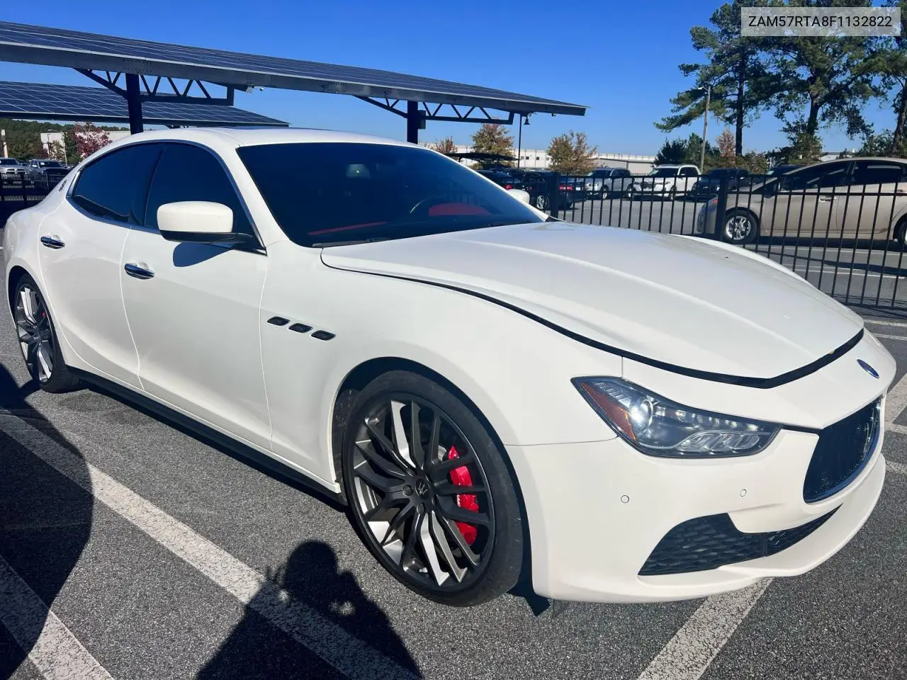 ZAM57RTA8F1132822 2015 Maserati Ghibli S