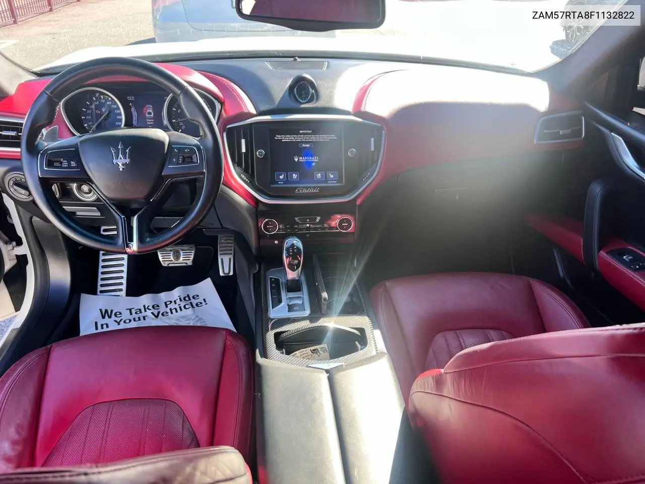ZAM57RTA8F1132822 2015 Maserati Ghibli S