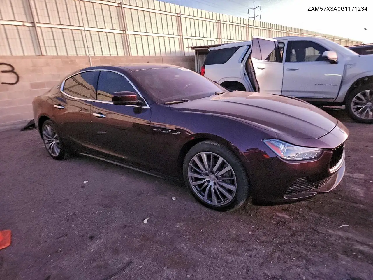 ZAM57XSA0G1171234 2016 Maserati Ghibli