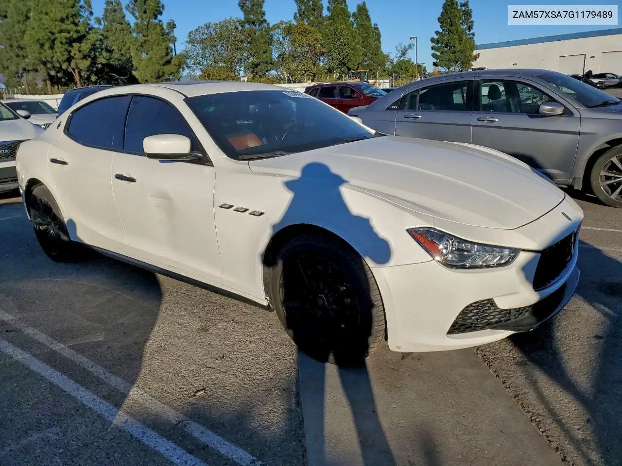 ZAM57XSA7G1179489 2016 Maserati Ghibli