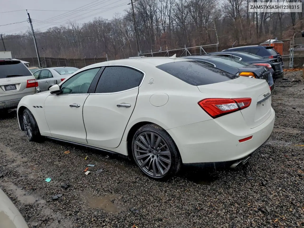 ZAM57XSA5H1238315 2017 Maserati Ghibli