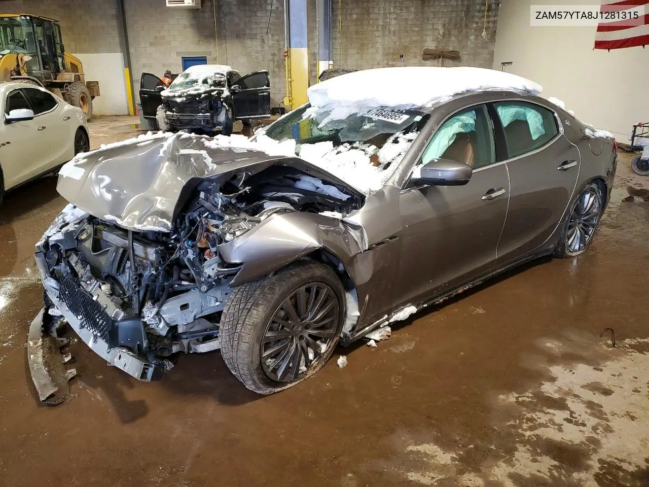 ZAM57YTA8J1281315 2018 Maserati Ghibli S