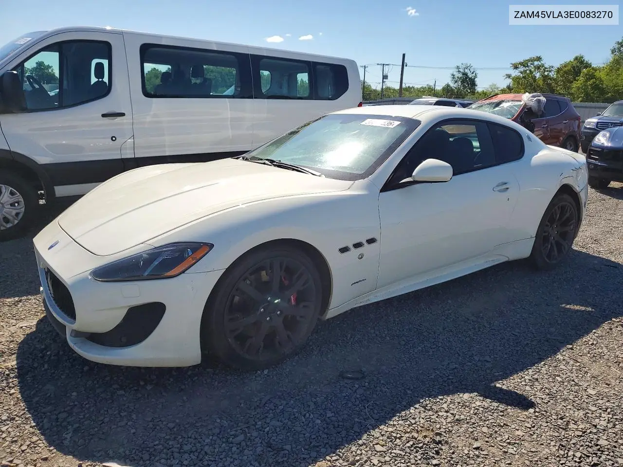 2014 Maserati Granturismo S VIN: ZAM45VLA3E0083270 Lot: 56678536