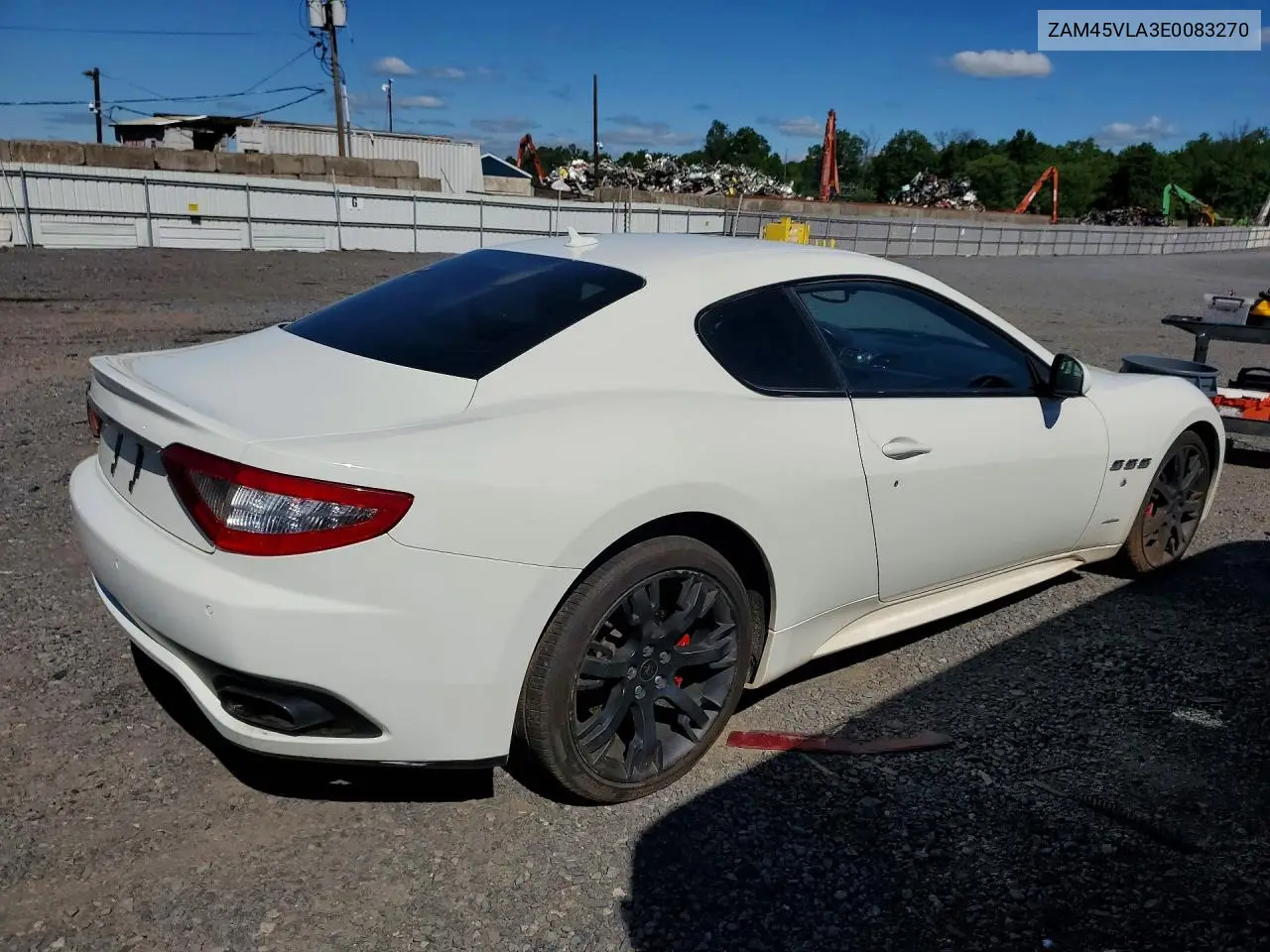 2014 Maserati Granturismo S VIN: ZAM45VLA3E0083270 Lot: 56678536