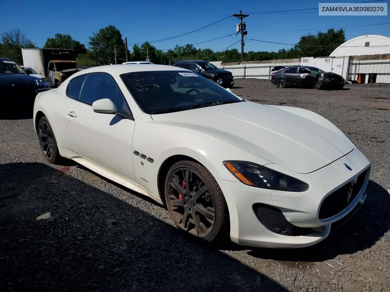 2014 Maserati Granturismo S VIN: ZAM45VLA3E0083270 Lot: 56678536