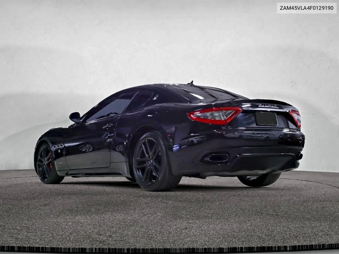 ZAM45VLA4F0129190 2015 Maserati Granturismo S