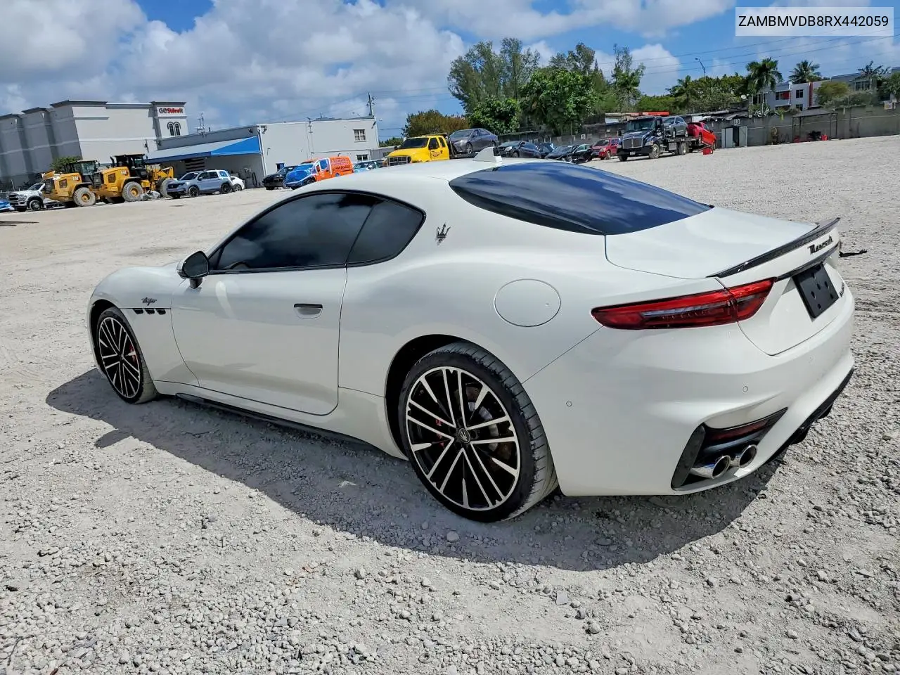ZAMBMVDB8RX442059 2024 Maserati Granturismo Trofeo