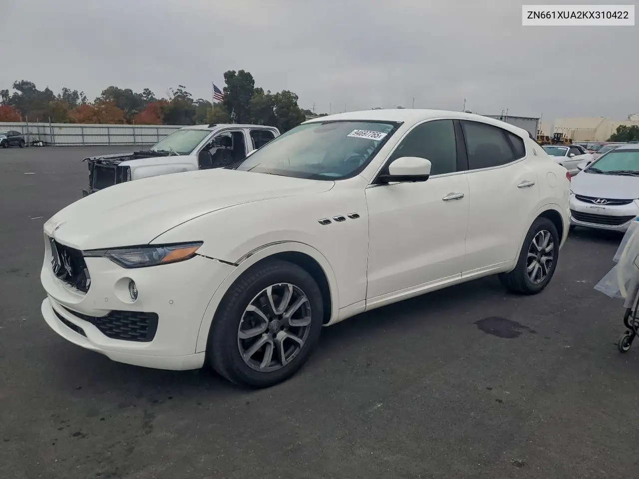 ZN661XUA2KX310422 2019 Maserati Levante