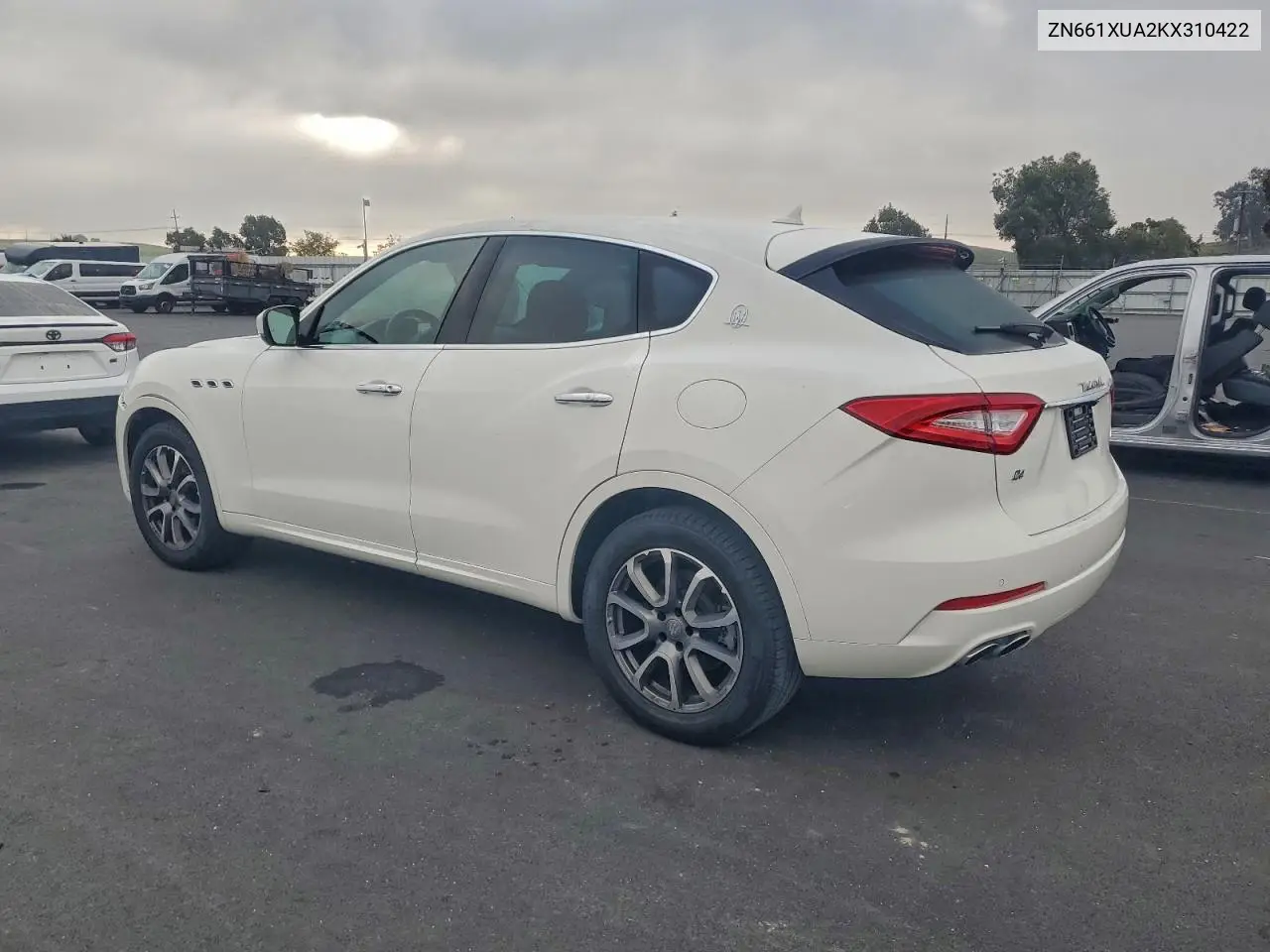 ZN661XUA2KX310422 2019 Maserati Levante