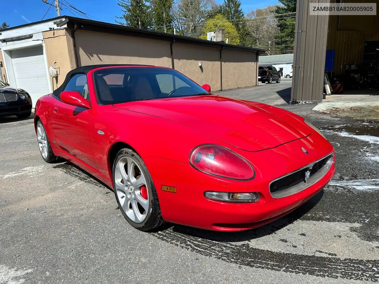 2002 Maserati Spyder Cambiocorsa VIN: ZAMBB18A820005905 Lot: 52794036