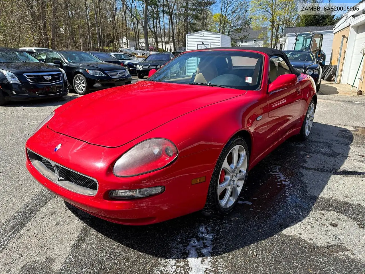 2002 Maserati Spyder Cambiocorsa VIN: ZAMBB18A820005905 Lot: 52794036