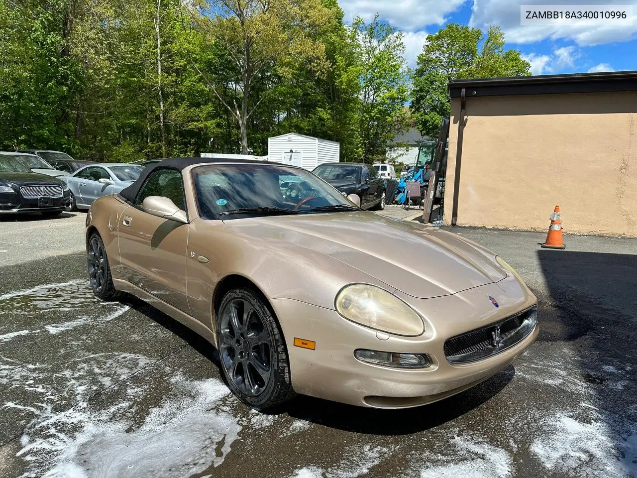 2004 Maserati Spyder Cambiocorsa VIN: ZAMBB18A340010996 Lot: 53557016