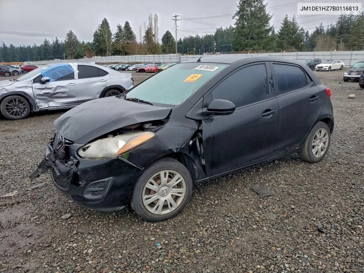 JM1DE1HZ7B0116813 2011 Mazda Mazda2