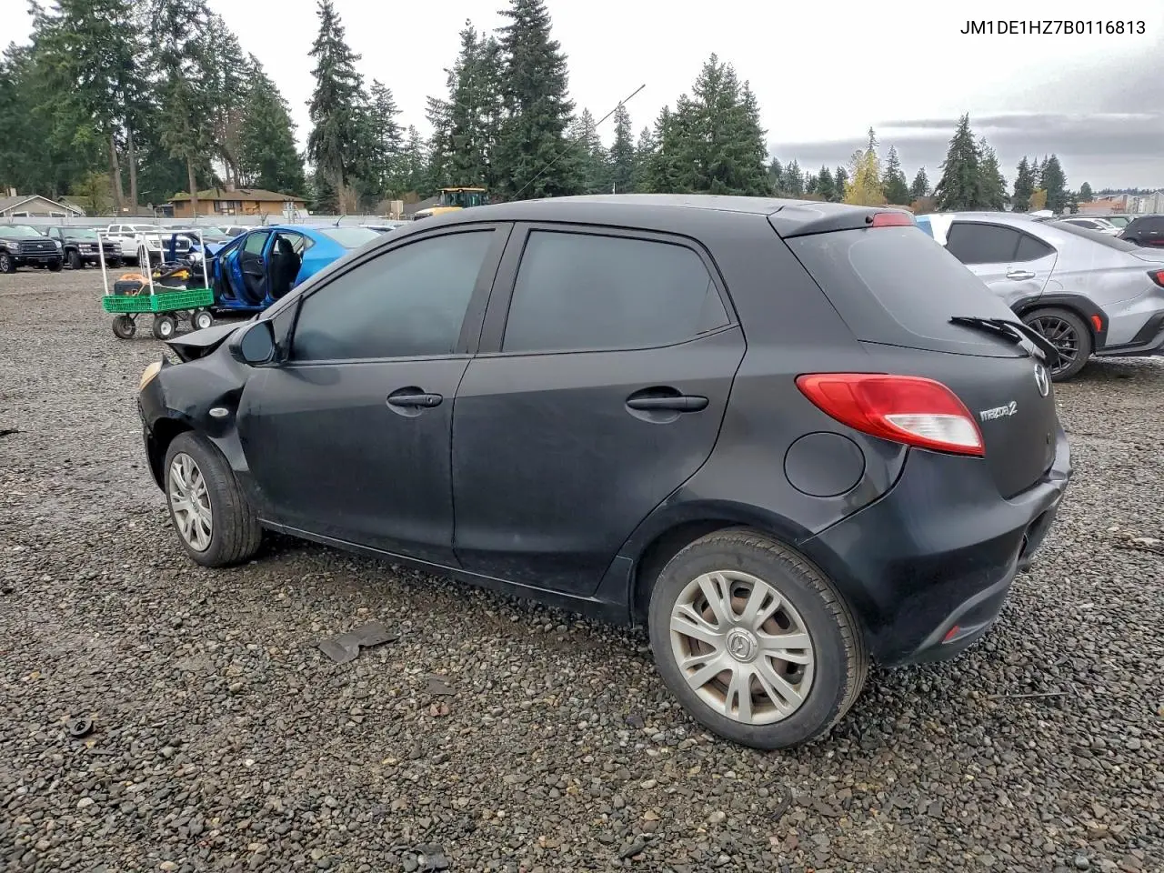 JM1DE1HZ7B0116813 2011 Mazda Mazda2