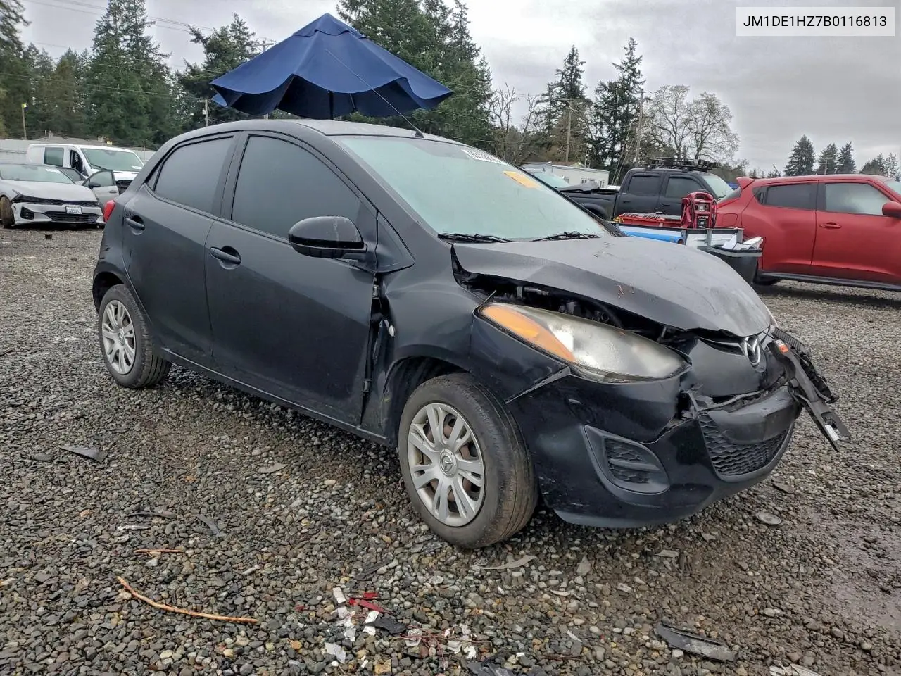 JM1DE1HZ7B0116813 2011 Mazda Mazda2