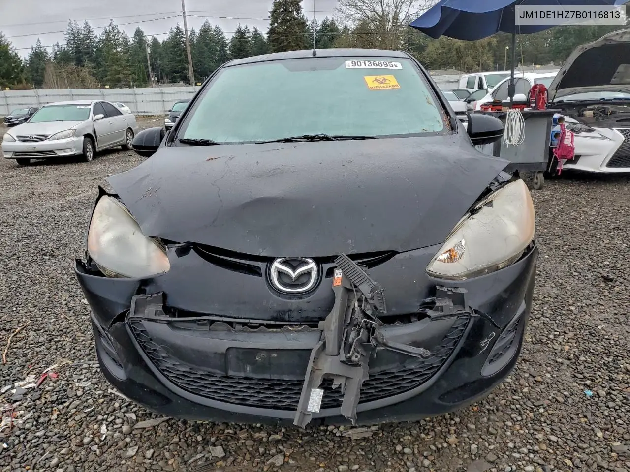 JM1DE1HZ7B0116813 2011 Mazda Mazda2