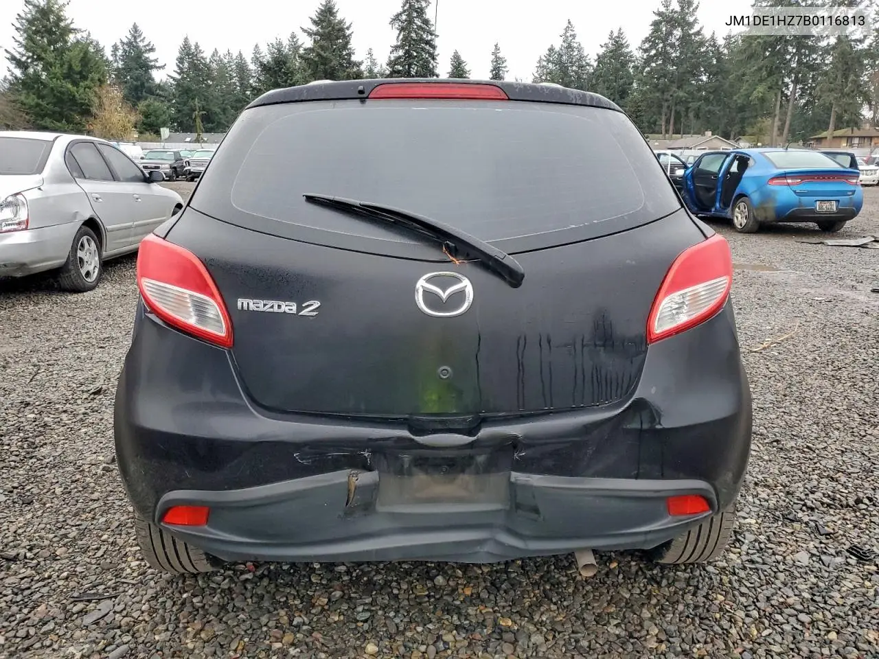 JM1DE1HZ7B0116813 2011 Mazda Mazda2