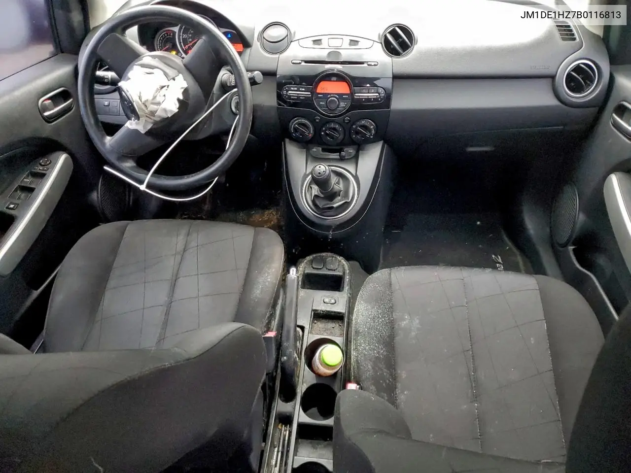 JM1DE1HZ7B0116813 2011 Mazda Mazda2