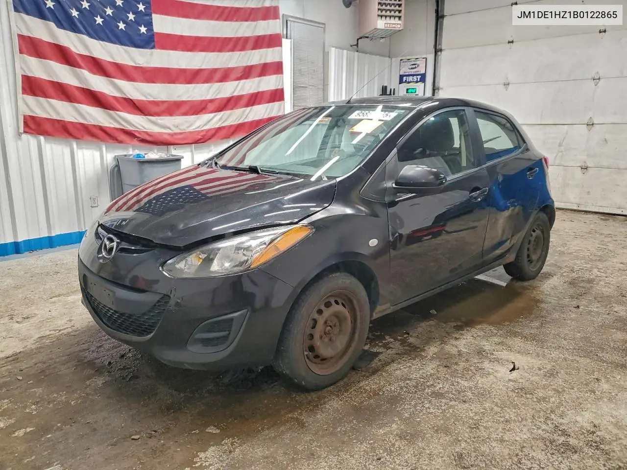 JM1DE1HZ1B0122865 2011 Mazda Mazda2