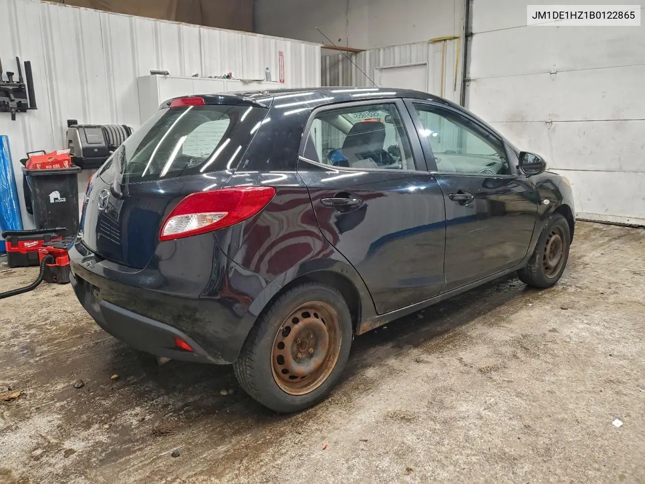 JM1DE1HZ1B0122865 2011 Mazda Mazda2