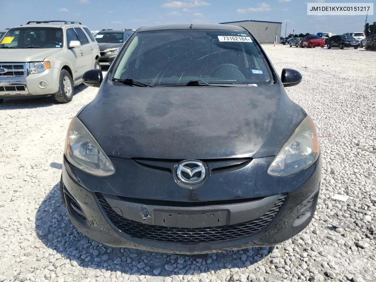 JM1DE1KYXC0151217 2012 Mazda Mazda2