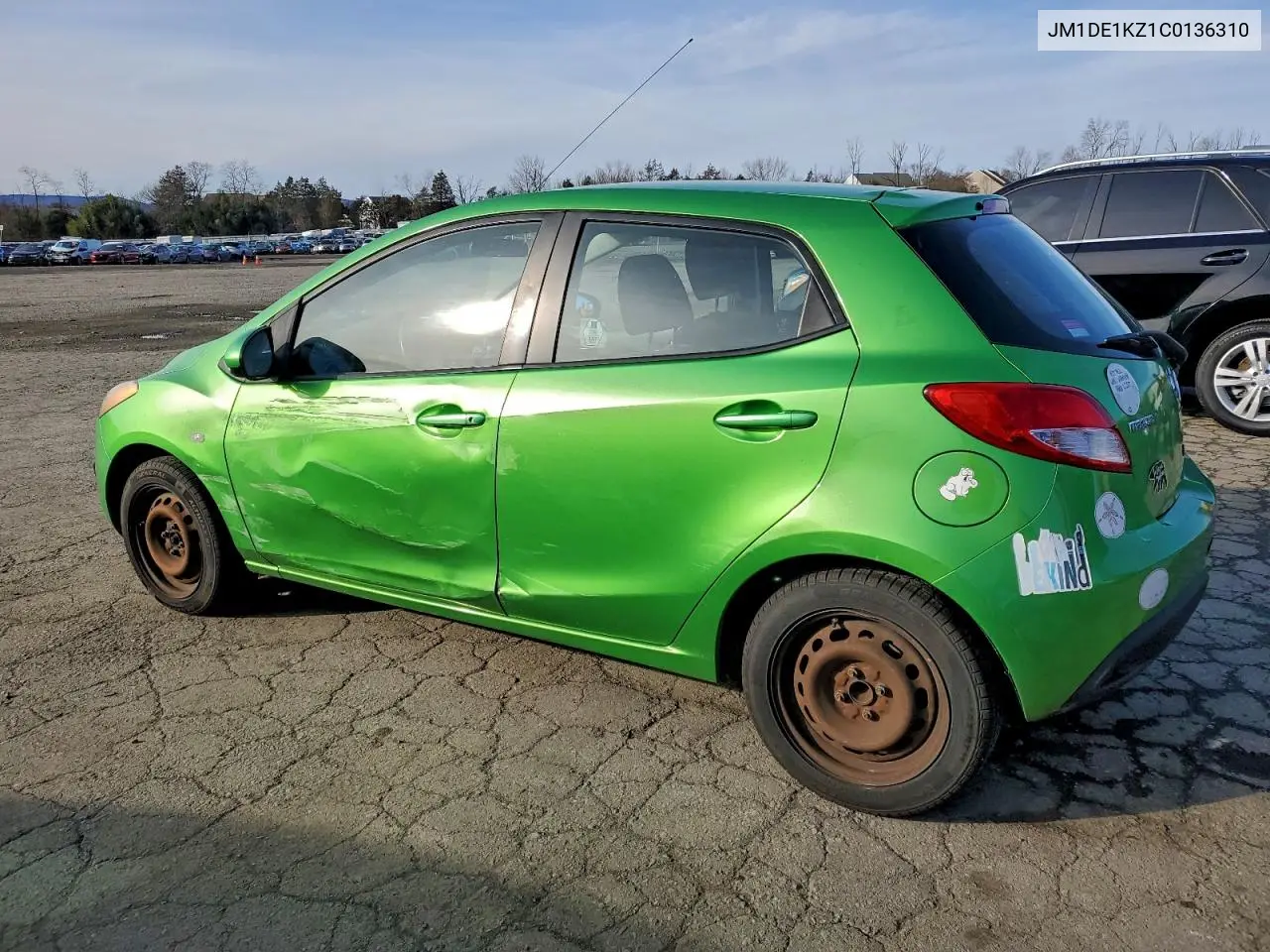 JM1DE1KZ1C0136310 2012 Mazda Mazda2